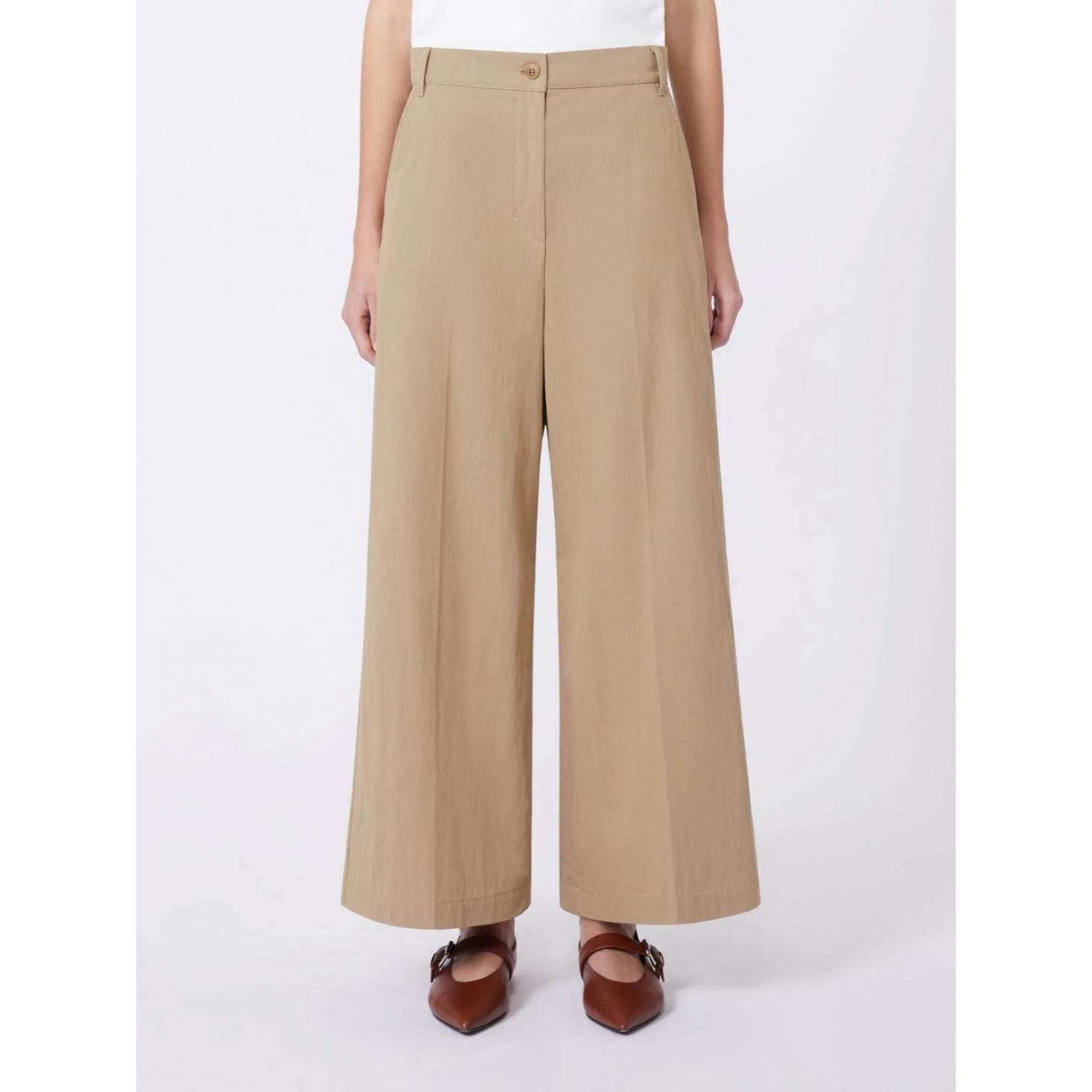 Pantalone in gabardina lavata