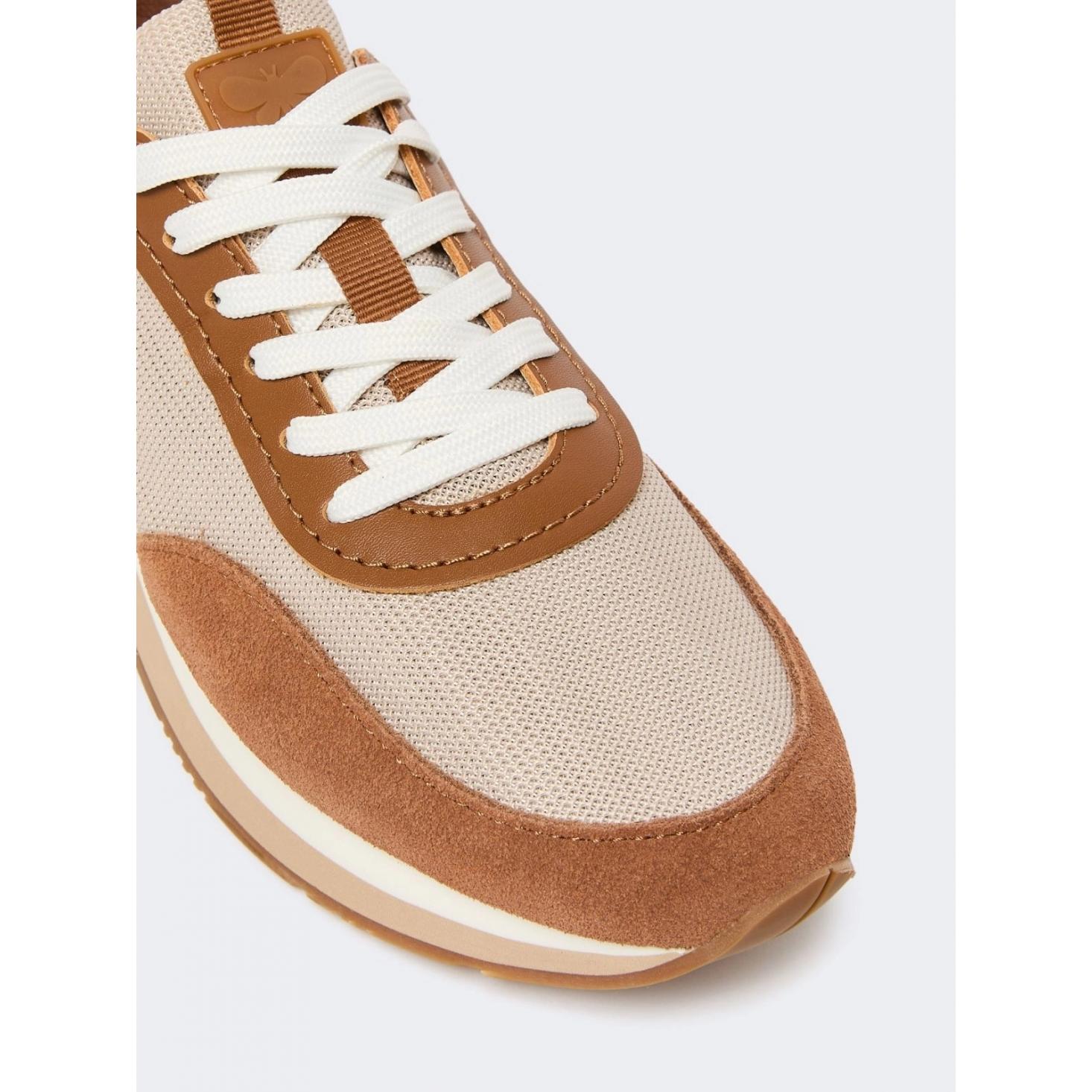 Sneaker low top in tessuto tecnico