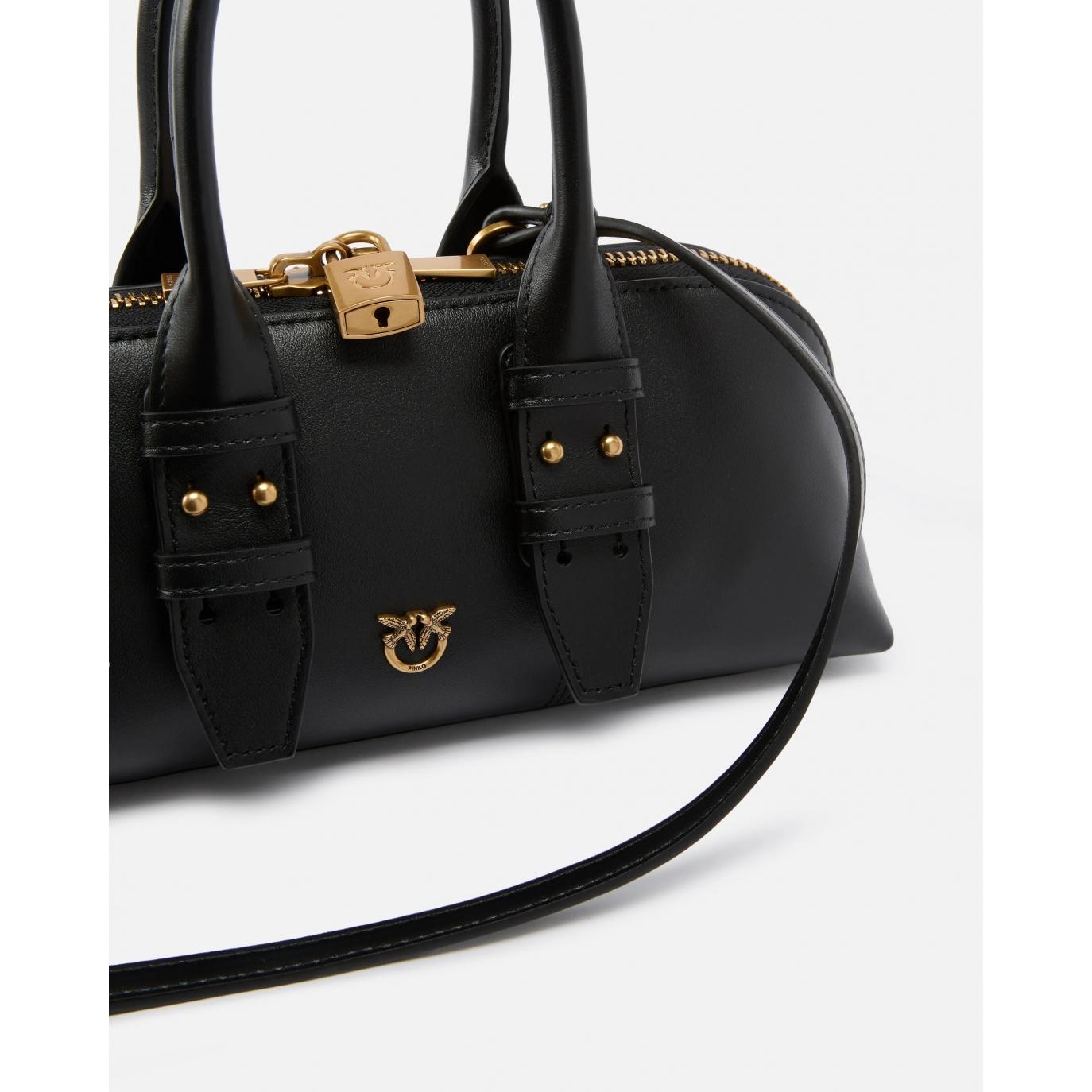 Borsa piccola a mano Escape Bag in pelle (BOWLING BAG HORIZONTAL)