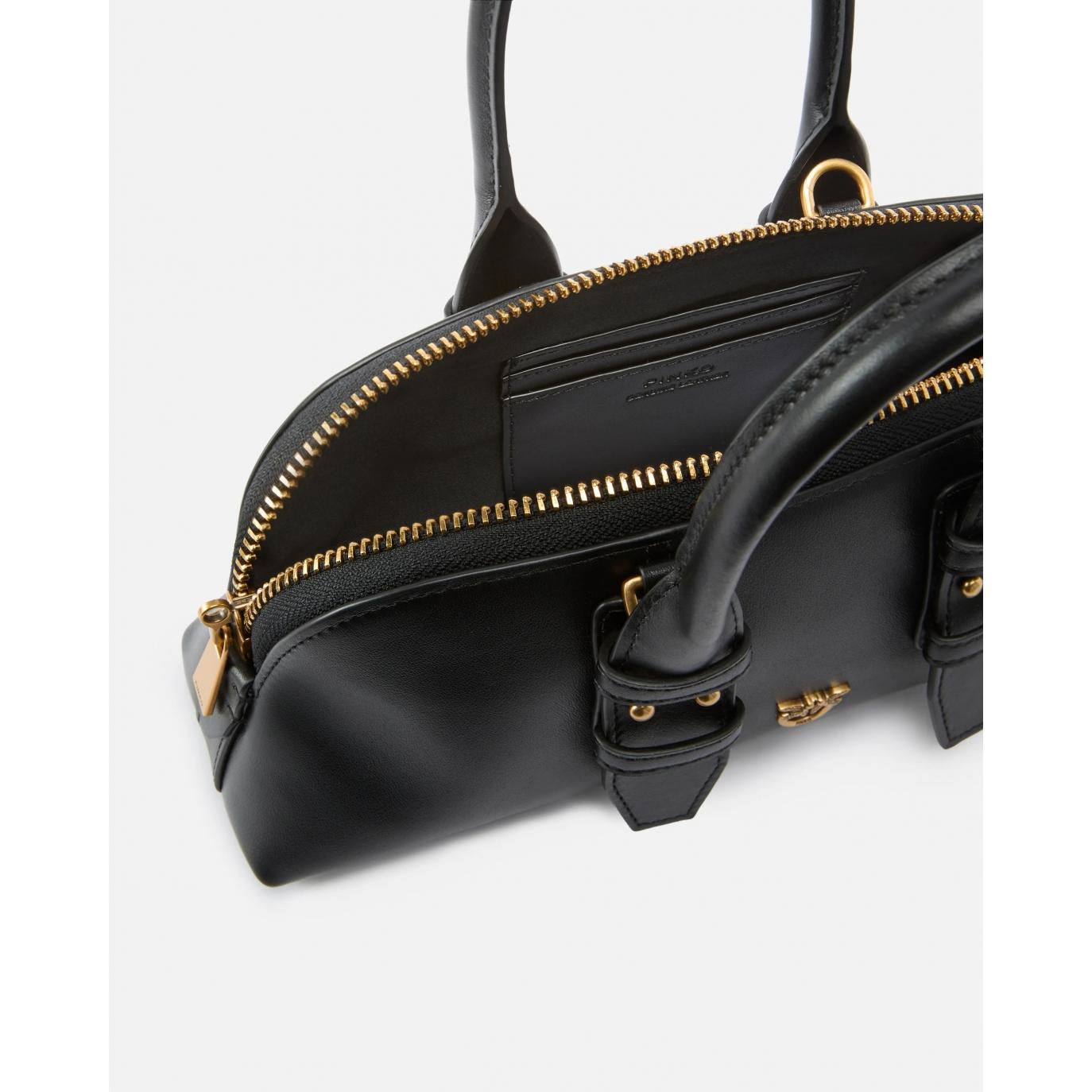Borsa piccola a mano Escape Bag in pelle (BOWLING BAG HORIZONTAL)