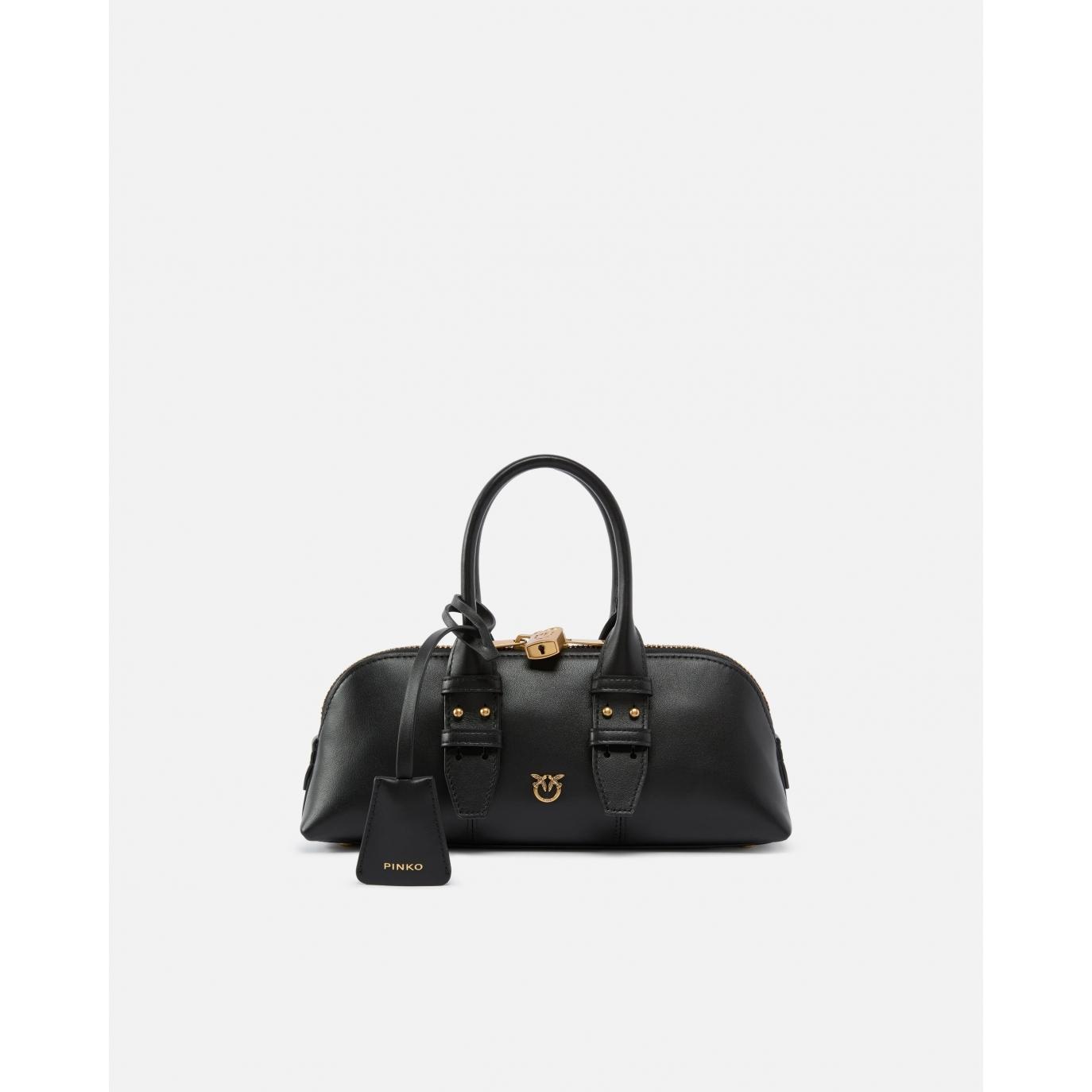 Borsa piccola a mano Escape Bag in pelle (BOWLING BAG HORIZONTAL)
