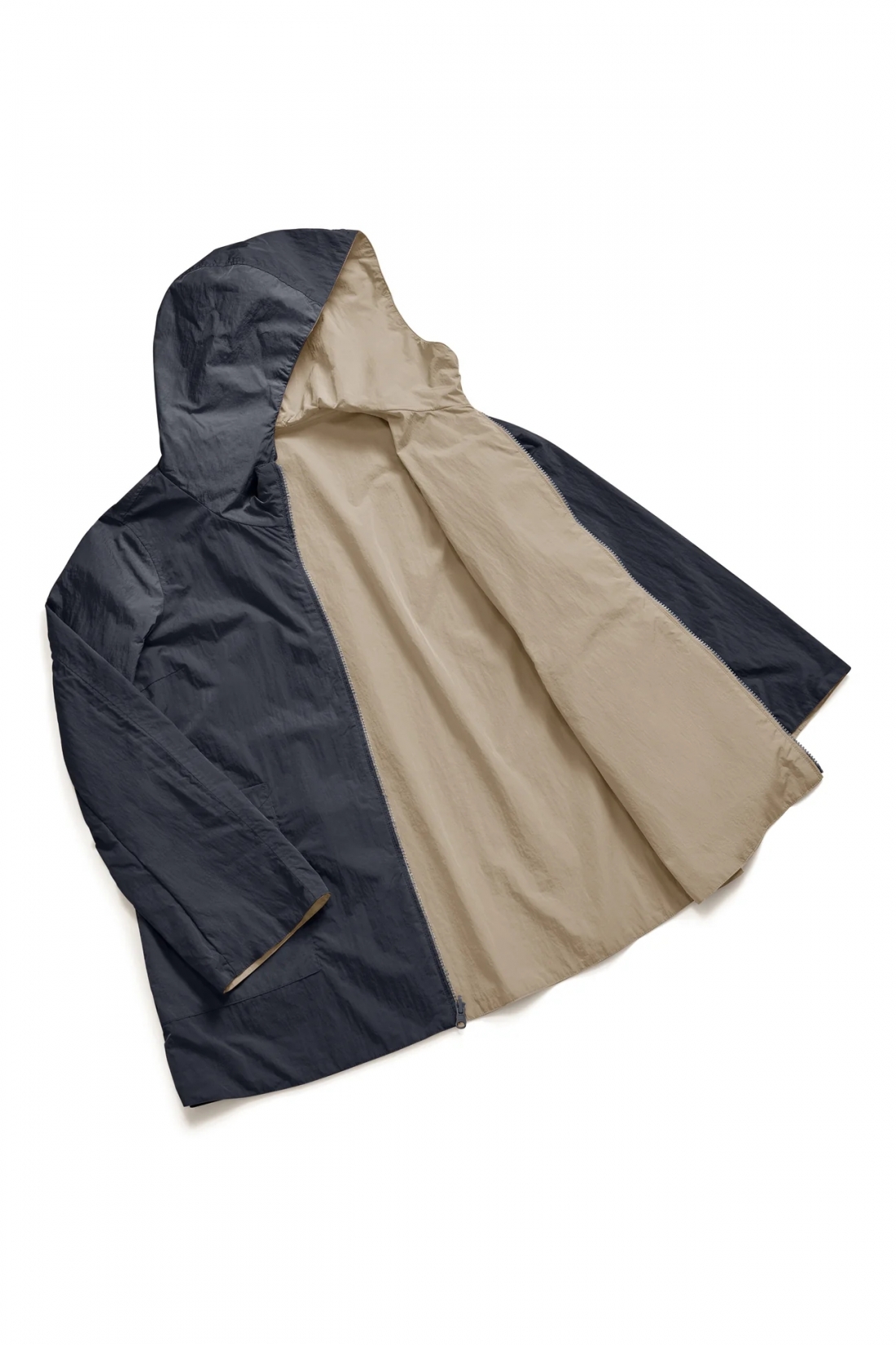 Impermeabile reversibile in nylon ad alta densità