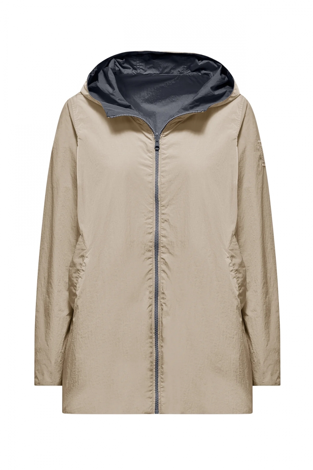 Impermeabile reversibile in nylon ad alta densità