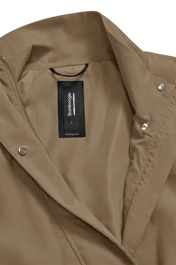 Trench in tela misto cotone