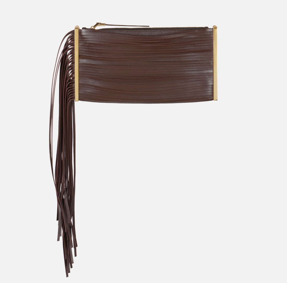 Borsa in pelle nappata