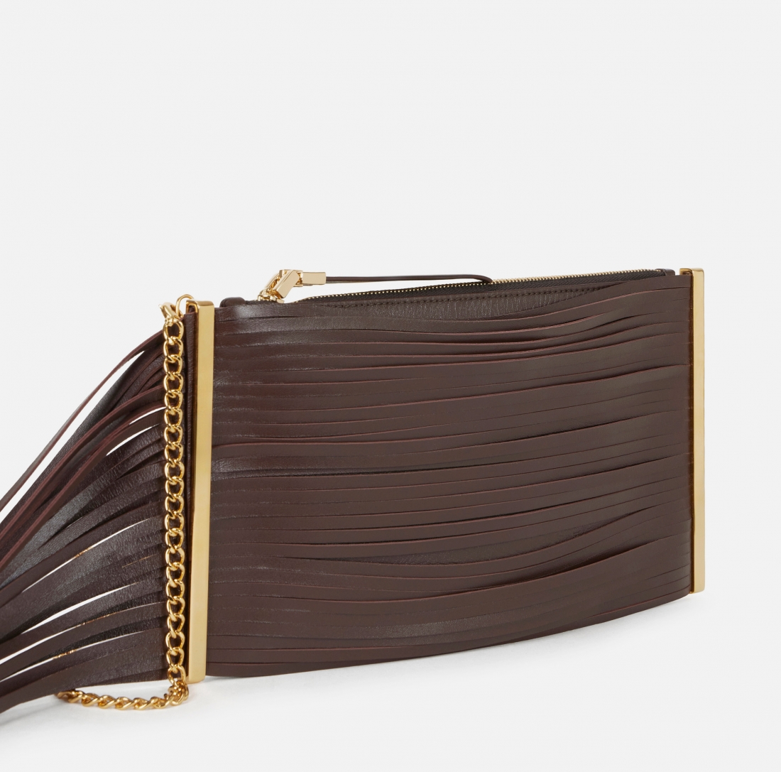 Borsa in pelle nappata