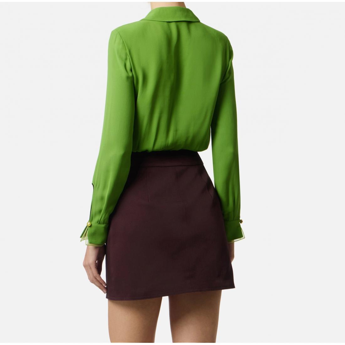 Body in georgette di viscosa