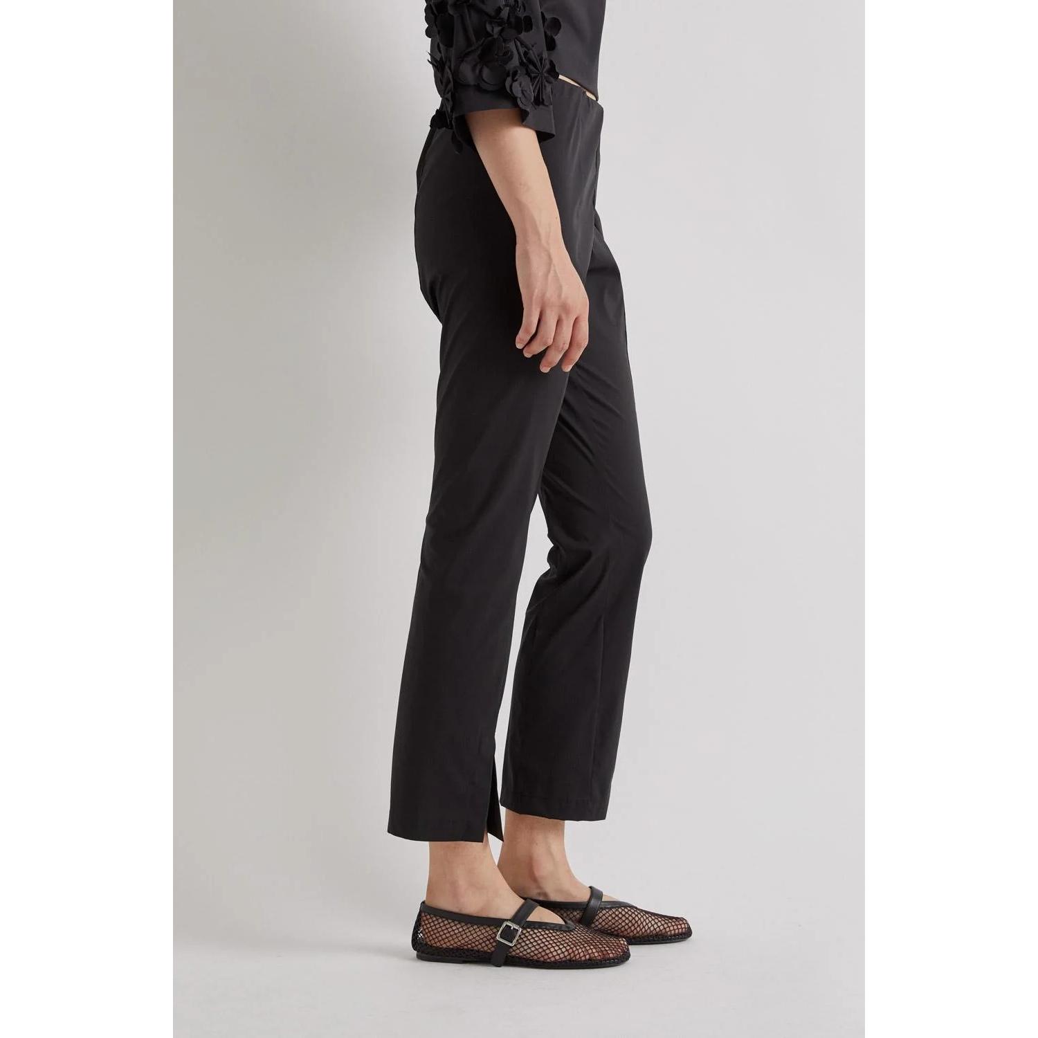 PANTALONE SKINNY CON SPACCHI DAVANTI