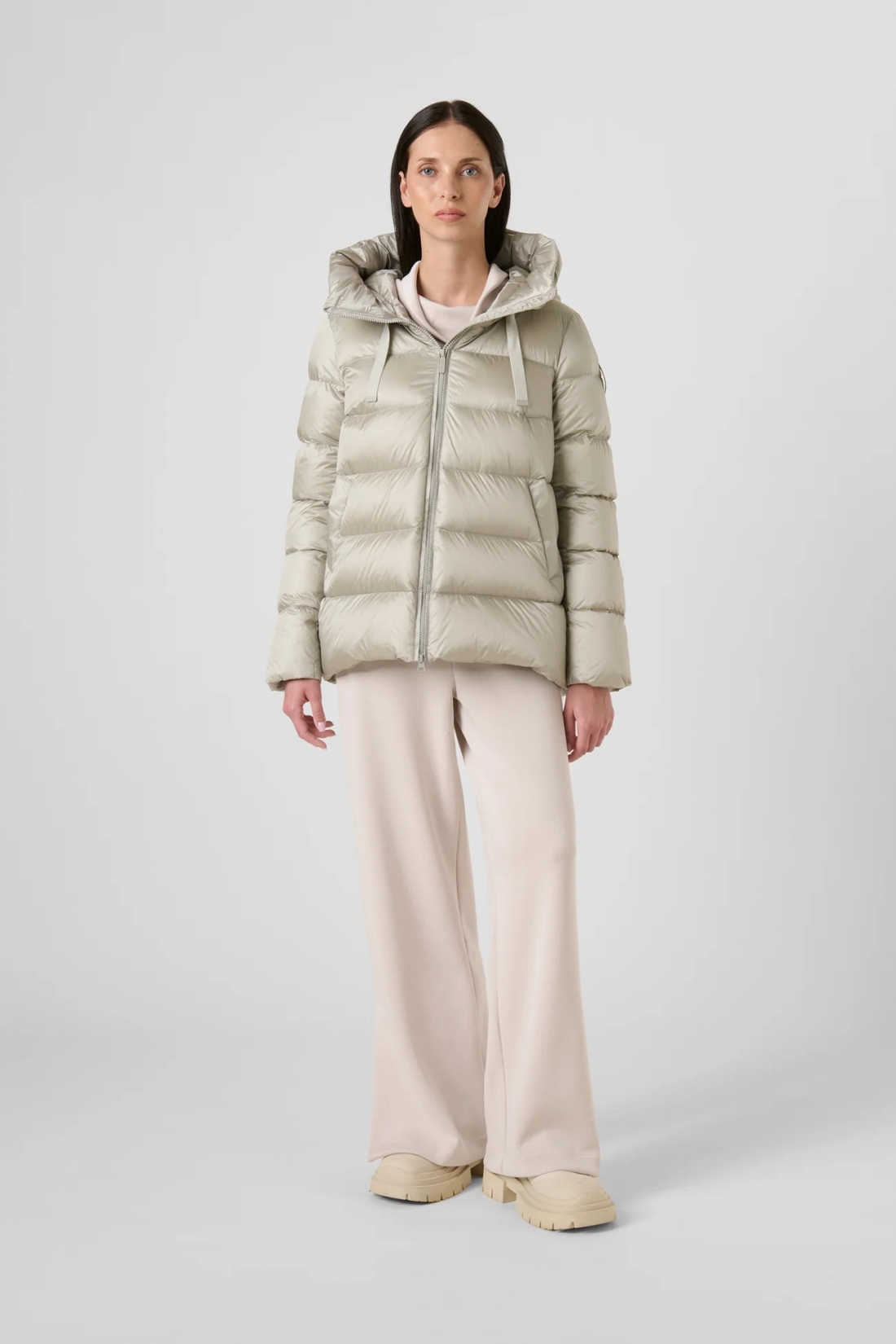 Rome jacket - Piumino in nylon lucido