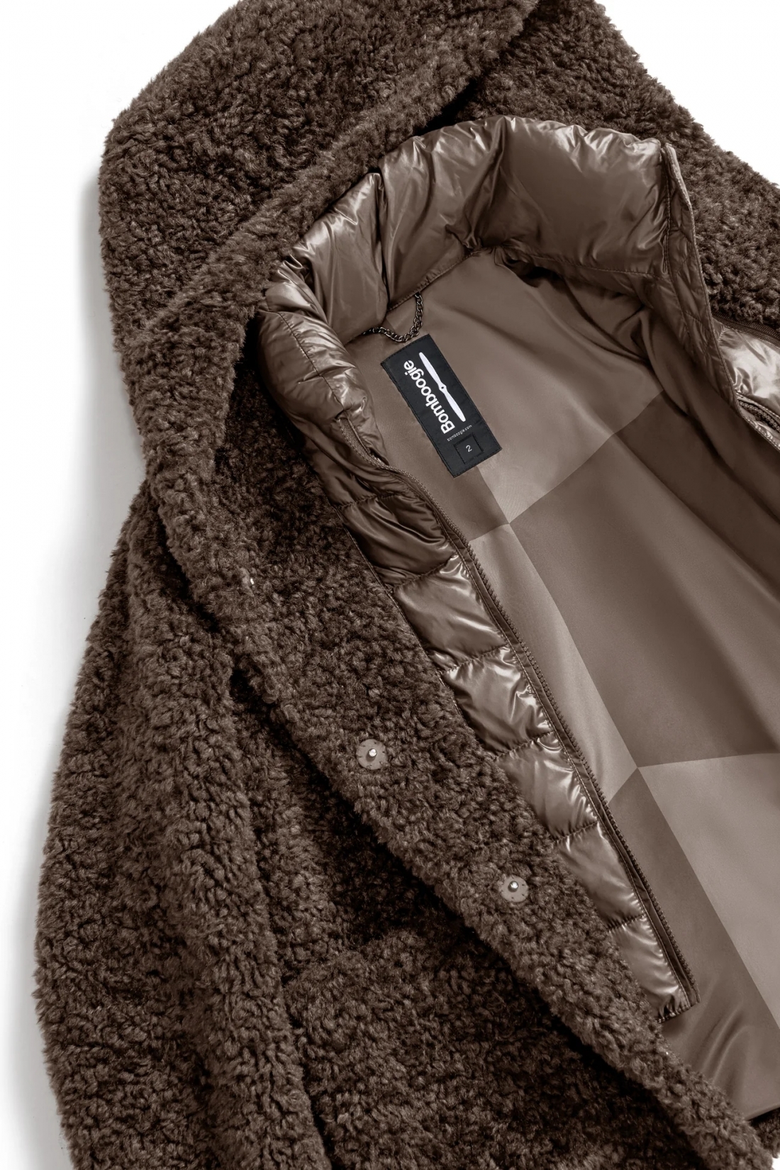 St. Moritz Overcoat - Cappotto corto in ecopelliccia