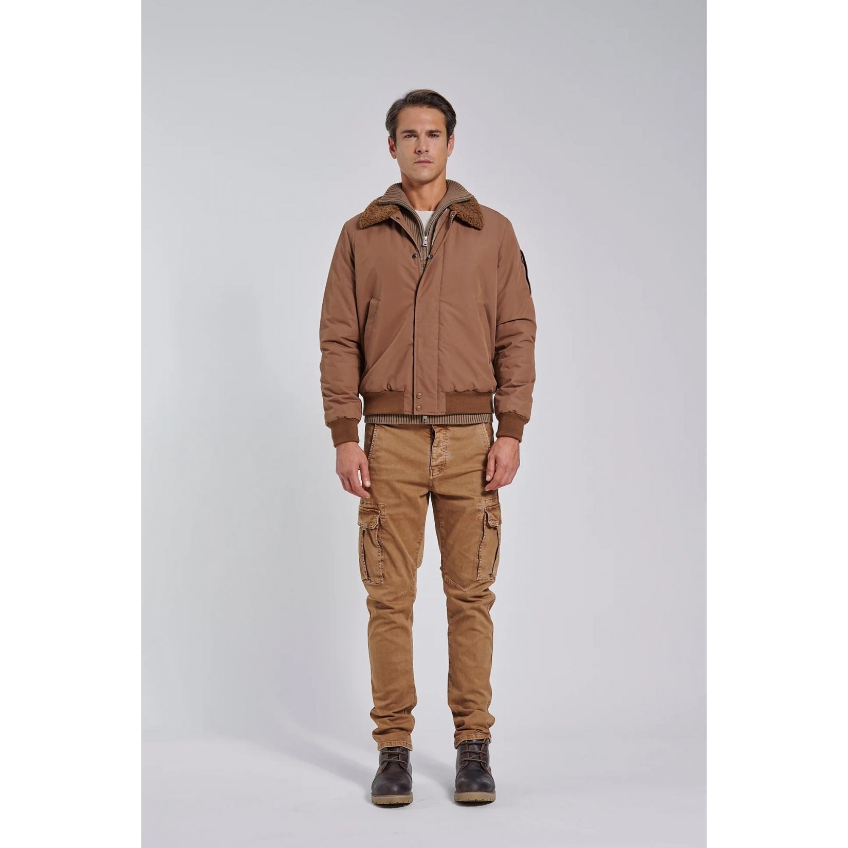 Pantalone tasconato slim fit in cotone