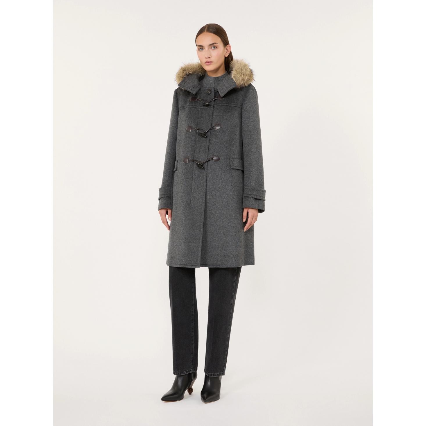 Cappotto in doppio drap di lana