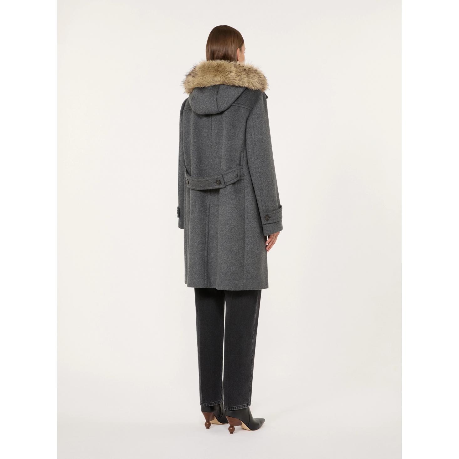 Cappotto in doppio drap di lana