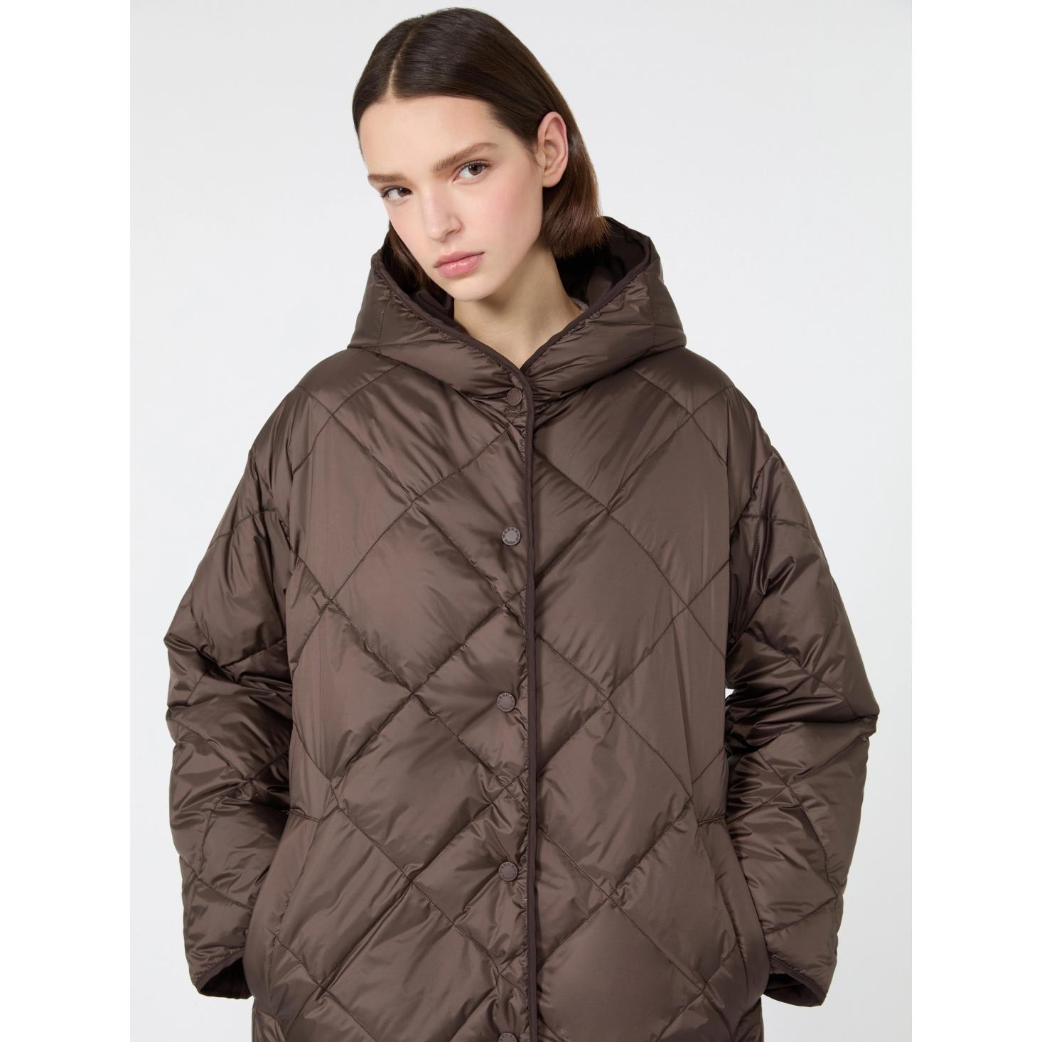 Piumino reversibile in twill tecnico