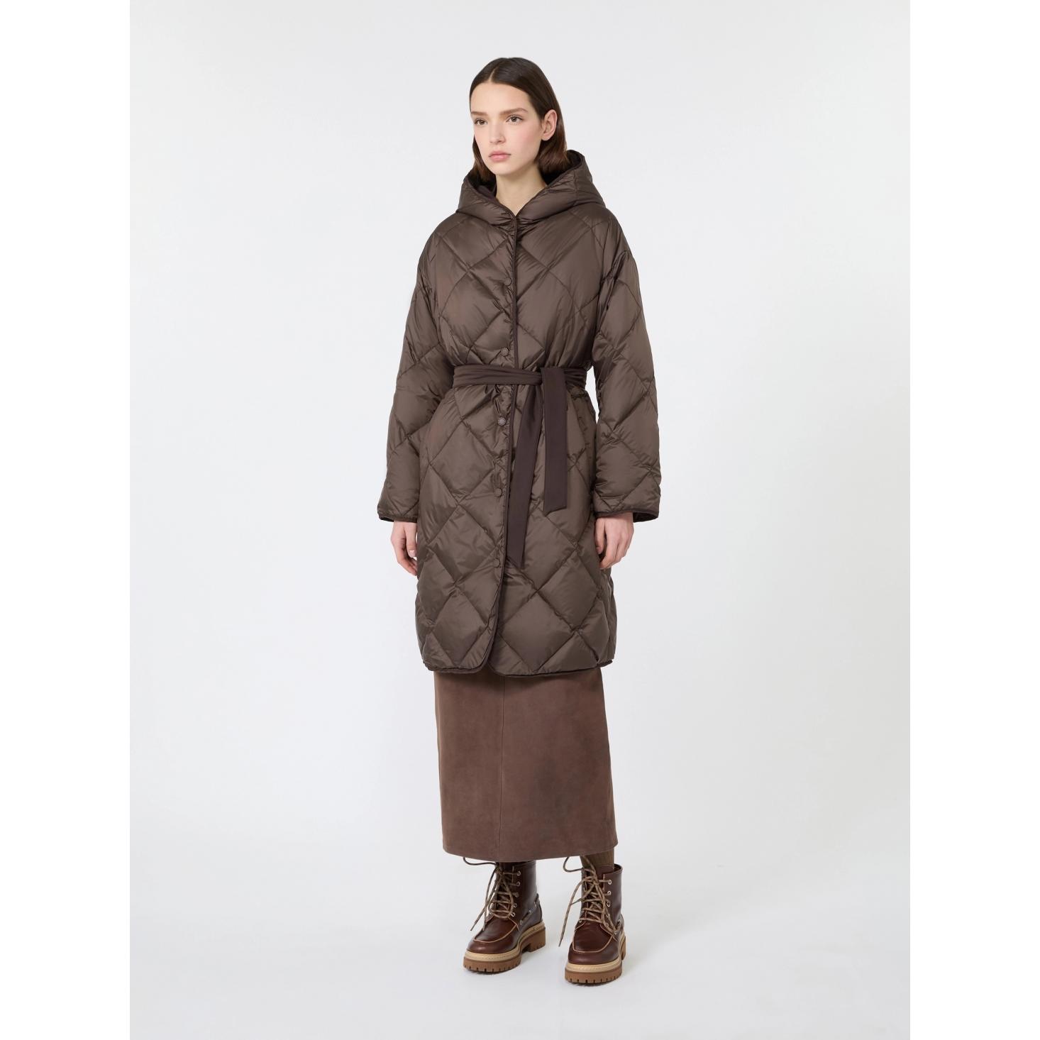 Piumino reversibile in twill tecnico