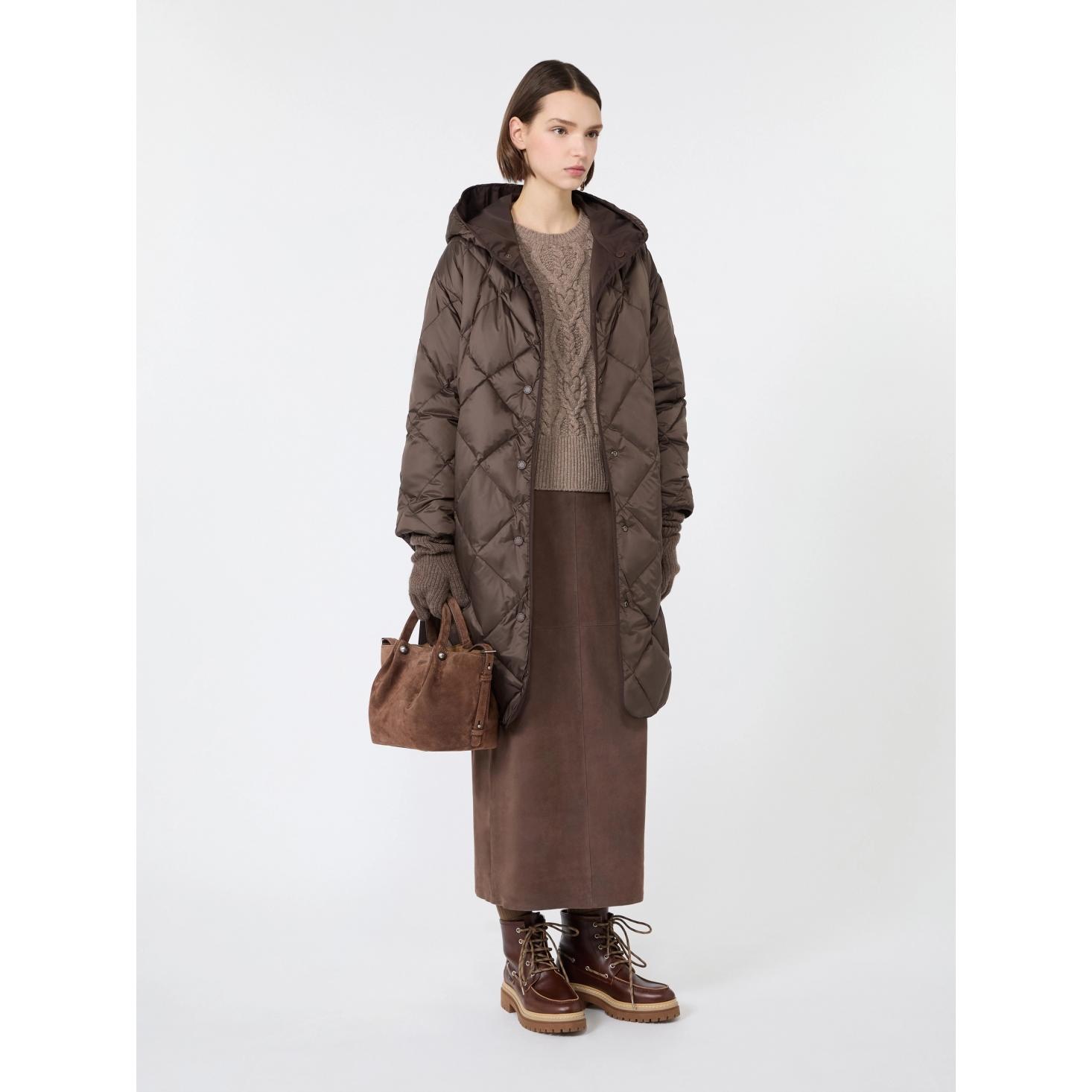 Piumino reversibile in twill tecnico