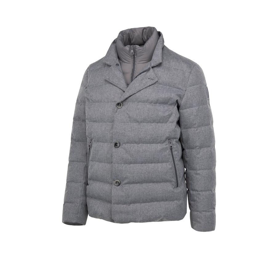 Blazer in vera piuma