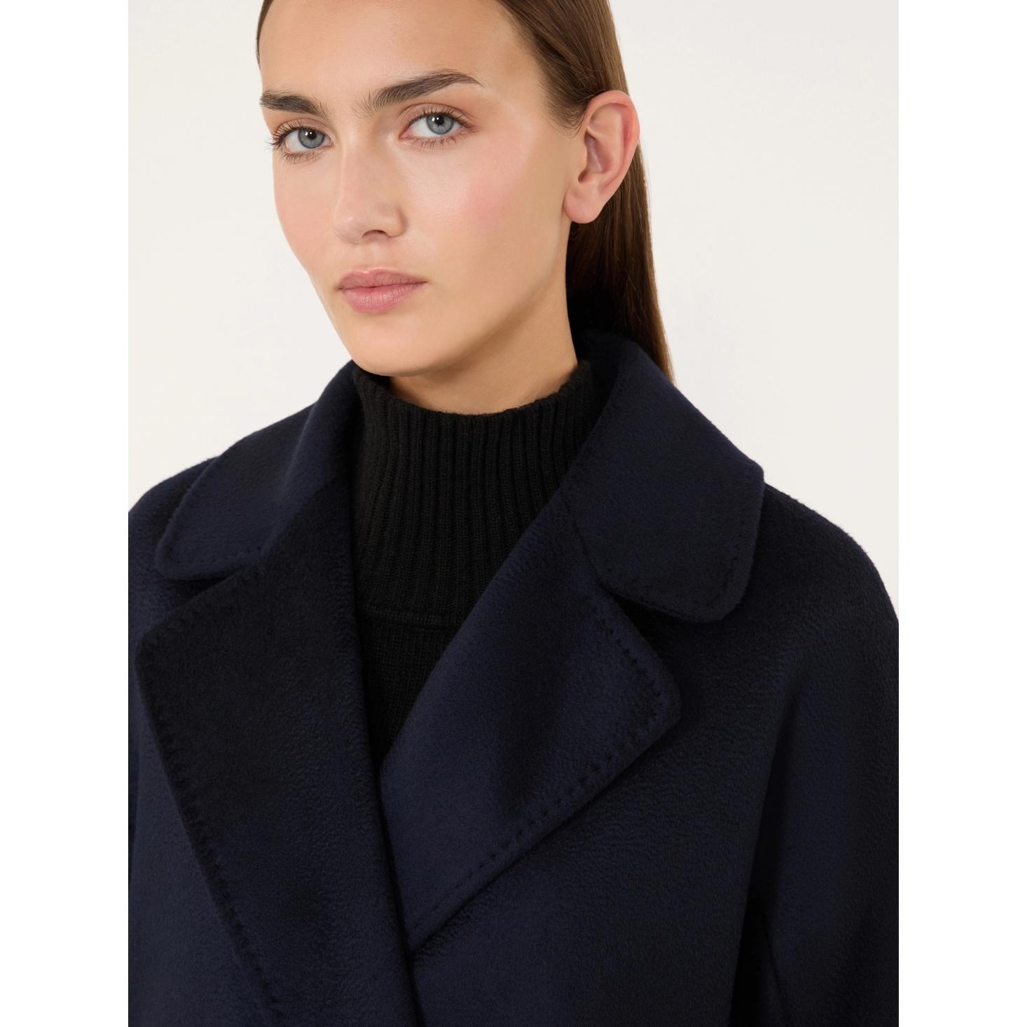Cappotto a vestaglia in lana