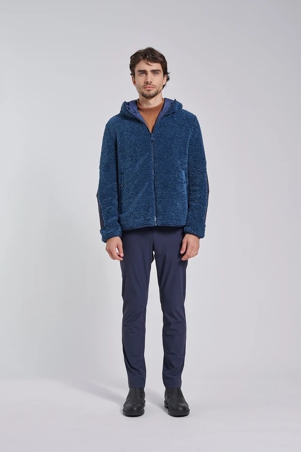 Giacca reversibile con cappuccio