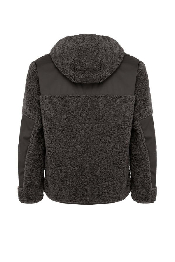 Giacca reversibile con cappuccio