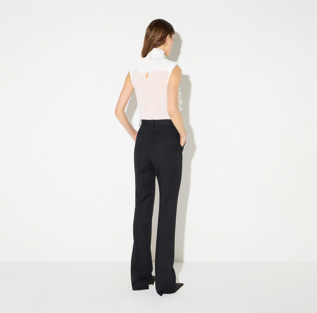 Body in georgette e pizzo