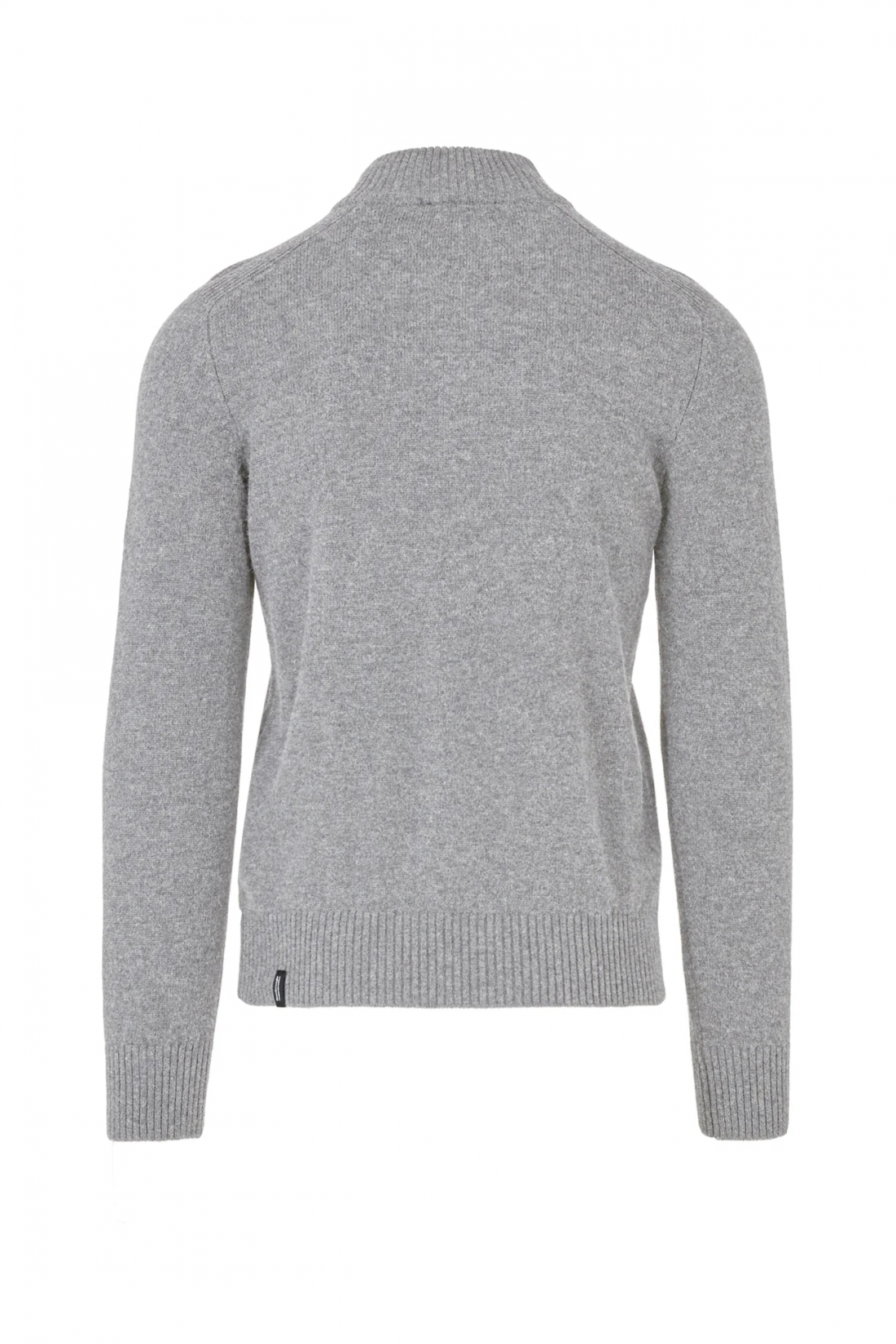 Maglione con collo alto in lana