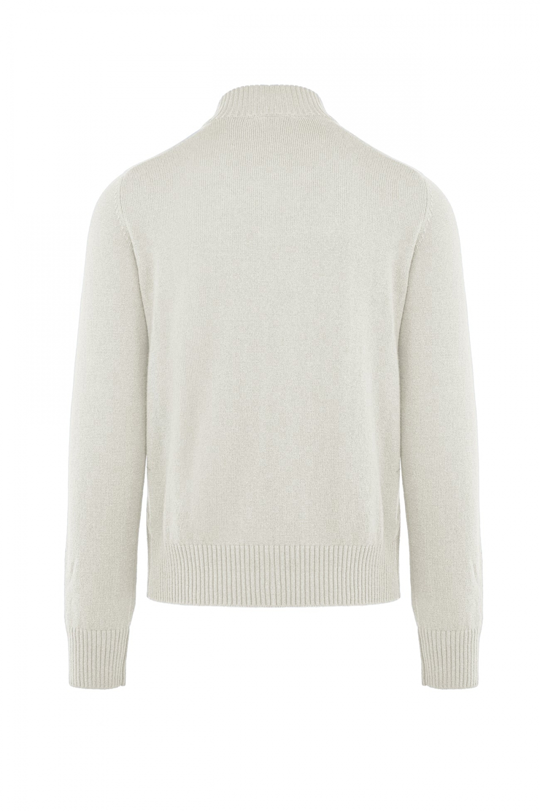 Maglione con collo alto in lana