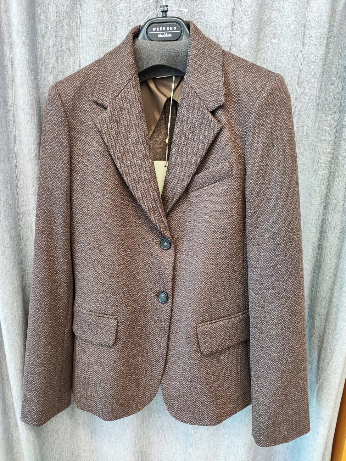Blazer in jersey jacquard 