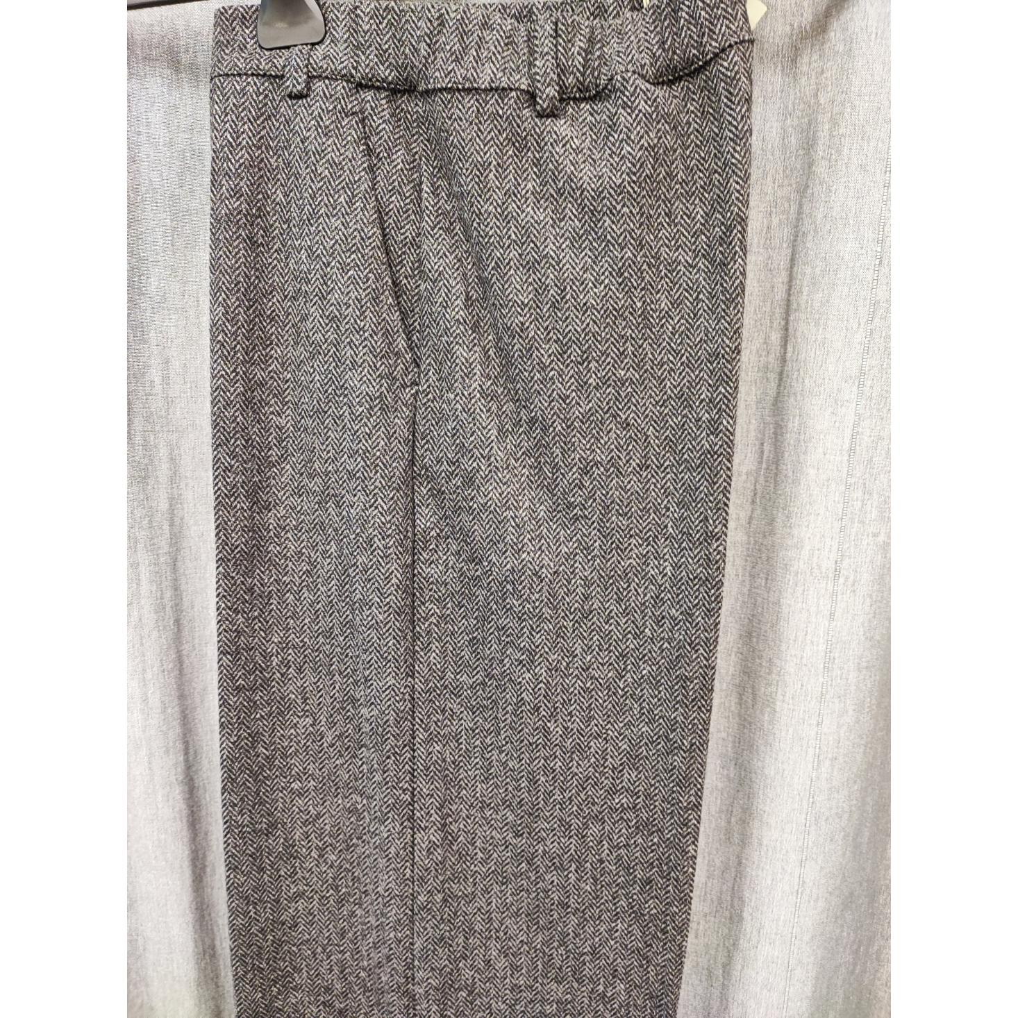 Pantalone in jersey micro jacquard 